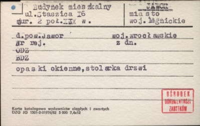 budynek mieszkalny, skan 1