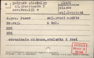 budynek mieszkalny, skan 1