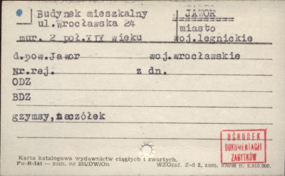 budynek mieszkalny, skan 1