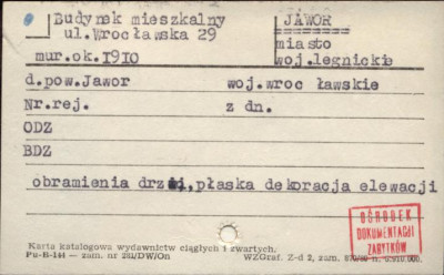 budynek mieszkalny, skan 1