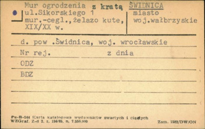 mur ogrodzenia z kratą, skan 1