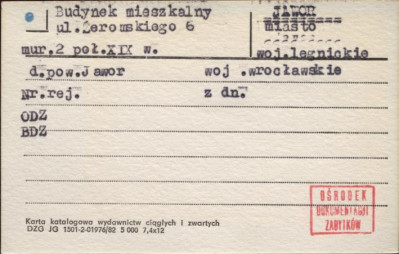 budynek mieszkalny, skan 1