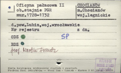 oficyna pałacowa II, skan 1