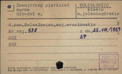 mury miejskie - pierścień zewnętrzny, skan 1