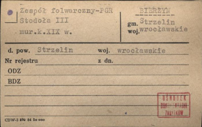 Zespół folwarczny-PGR stodoła III, skan 1