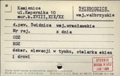 kamienica, skan 1