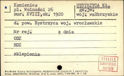 kamienica, skan 1