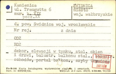 kamienica, skan 1