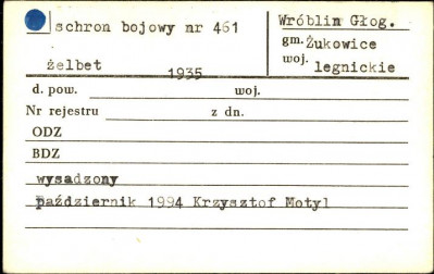schron bojowy nr 461, skan 1