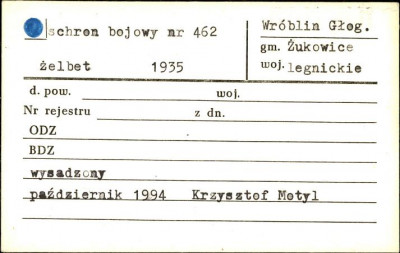 schron bojowy nr 462, skan 1