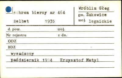 schron bierny nr 464, skan 1
