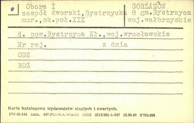 obora I zespół dworski, skan 1