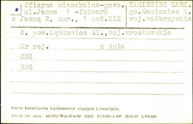 oficyna mieszkalno-gospodarcza - folwark, skan 1