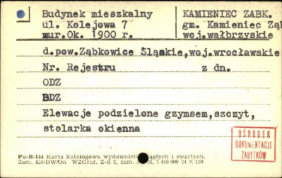 budynek mieszkalny, skan 1