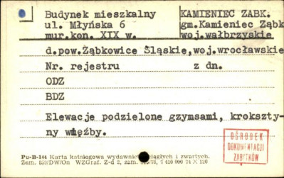 budynek mieszkalny, skan 1
