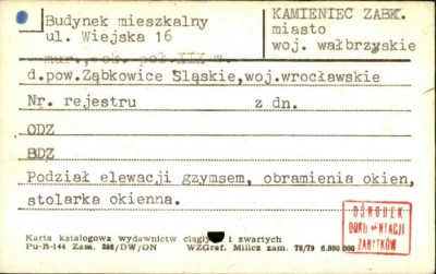 budynek mieszkalny, skan 1