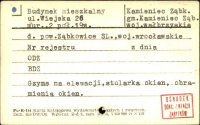 budynek mieszkalny, skan 1
