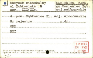 budynek mieszkalny, skan 1