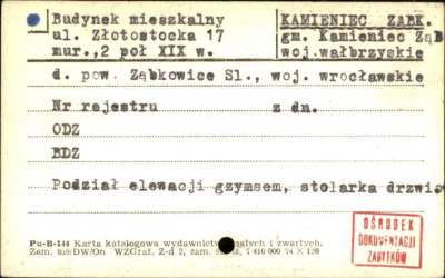 budynek mieszkalny, skan 1
