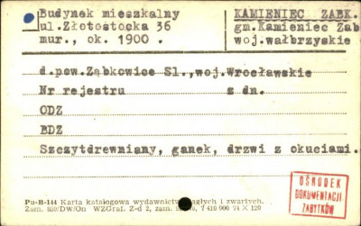 budynek mieszkalny, skan 1