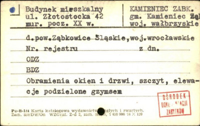 budynek mieszkalny, skan 1