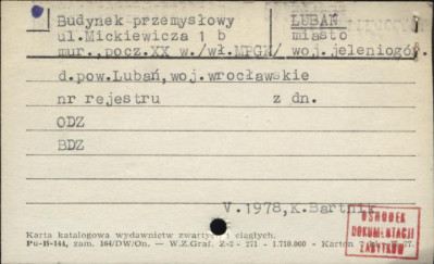 budynek przemysłowy, skan 1