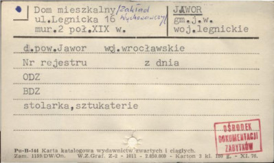 dom mieszkalny (Zakład Wychowawczy), skan 1