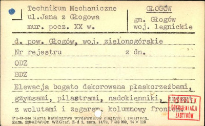 Technikum Mechaniczne, skan 1