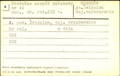 stodoła - zespół pałacowy, skan 1