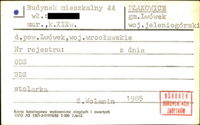 budynek mieszkalny, skan 1