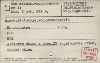 dom mieszkalno-gospodarczy, skan 1