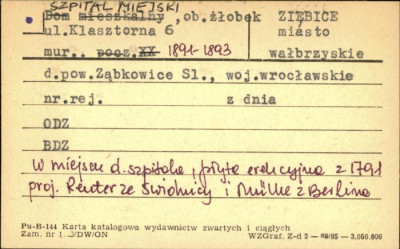 szpital miejski, ob. żłobek, skan 1