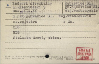 budynek mieszkalny, skan 1