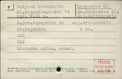 budynek mieszkalny, skan 1