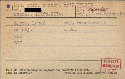 budynek gospodarczy w zagrodzie, skan 1