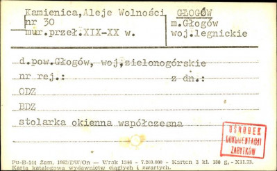 kamienica, skan 1
