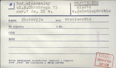 budynek mieszkalny, skan 1