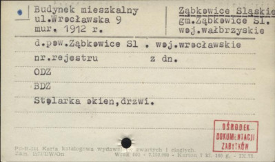 budynek mieszkalny, skan 1