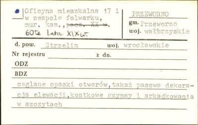 oficyna mieszkalna w zespole folwarku, skan 1