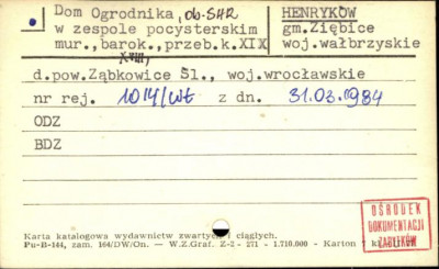 dom ogrodnika, ob. SHR, skan 1