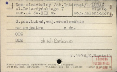 dom mieszkalny (ob. internat), skan 1