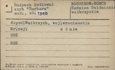 Budynek kotłowni szyb Barbara, skan 1