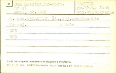 dom mieszkalno-gospodarczy, skan 1