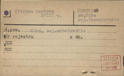 oficyna zamkowa, skan 1