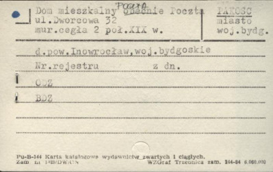 dom mieszkalny, poczta, skan 1