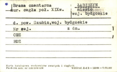 brama cmentarna, skan 1