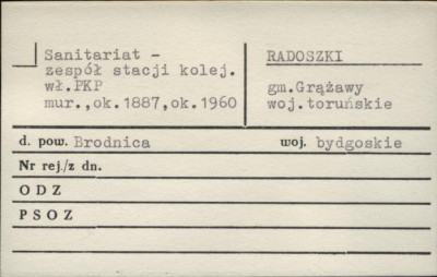 sanitariaty - zespół stacji kolejowej, skan 1