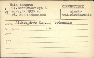 hala targowa, skan 1