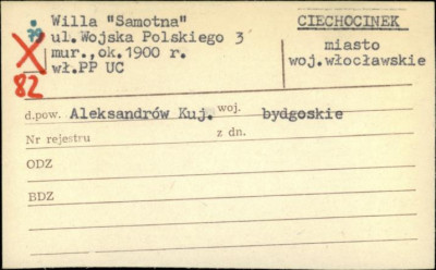 willa Samotna, skan 1