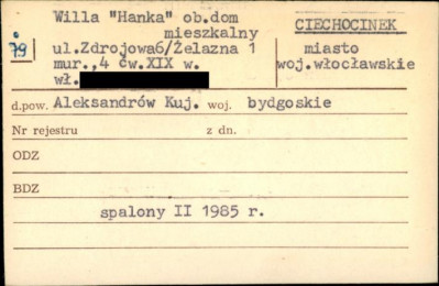 willa Hanka, ob. dom mieszkalny, skan 1